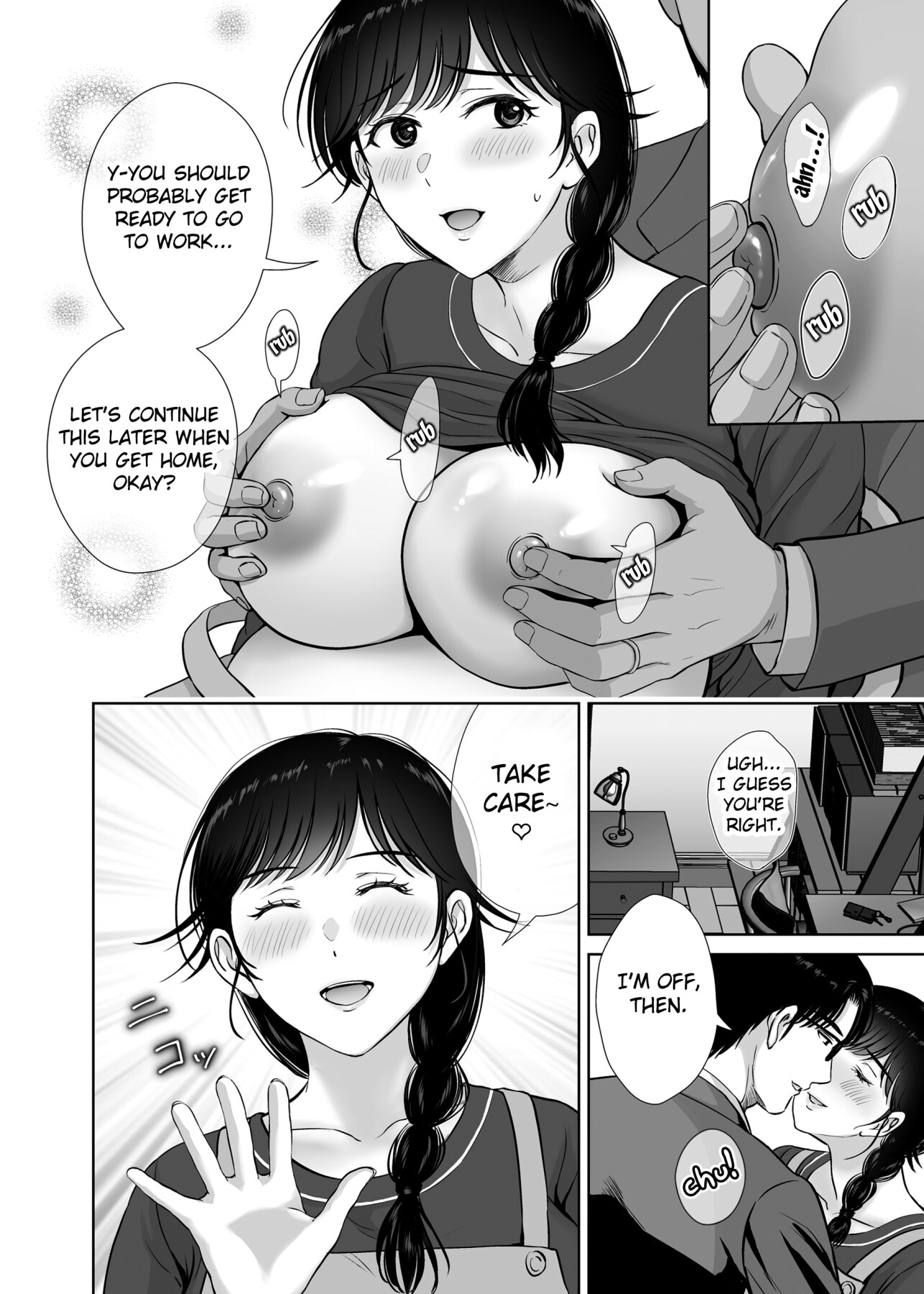 Hentai Manga Comic-The story of how my busty mother cums over and over again with an old man's raw dick right in front of me 2-Read-31